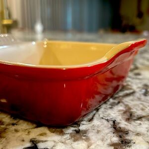 Le-Creuset Small Dish 15-45
5.5” x 5.5”
Red
perfect condition